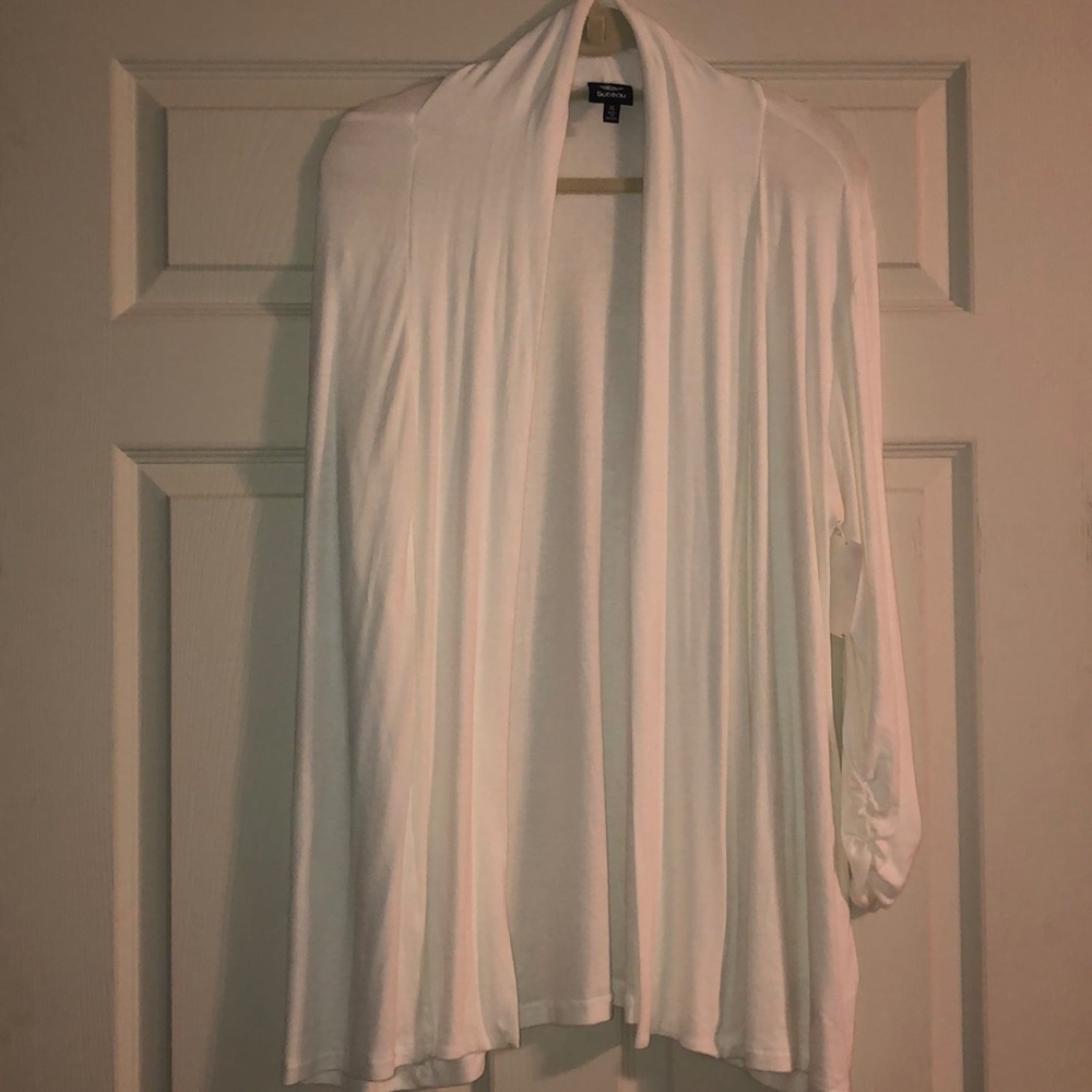 Ivory XL Cardigan Bobeau
